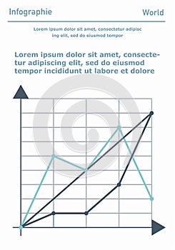 Infographic poster or banner