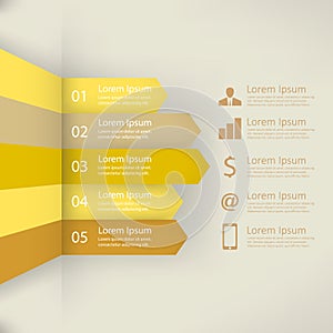 Infographic report template,