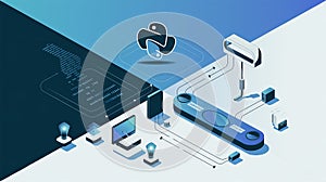 An infographic for Scapy, a library utility for the Python language, made for analyzing computer networks