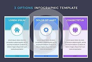 Infographic Template - 3 Elements