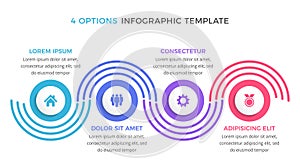 Infographic Template - 4 Elements