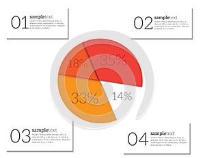 Infographic template vector