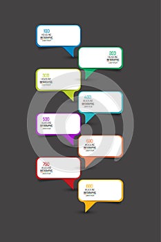 Infographic timeline report, template, chart, scheme