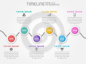 Infographic timeline,roadmap on grey background
