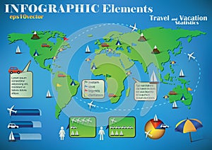 Infographic Travel Elements
