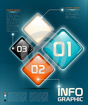 Infographic UI elements