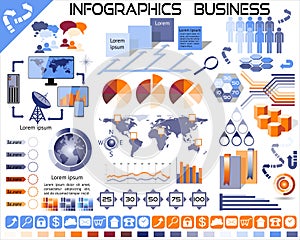 Infografiky obchod ikony obdĺžnik ohraničujúci potlačiteľnú oblasť10 