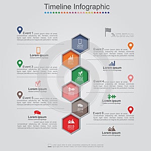 Infographics element web design layout. Vector