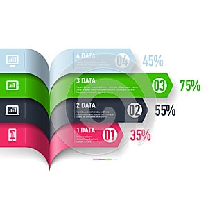 Infographics elements photo