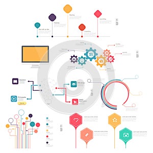 Infographics elements