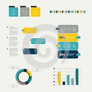 Infographics elements. photo