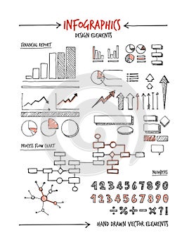 Infographics elements
