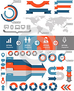 Infographics icons