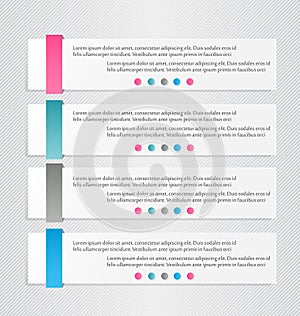 Infographics template for business, education, web design, banners