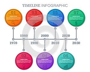 Infographics templates. Vector illustration.