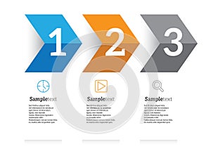 Infographics vector set