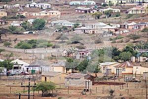 Informal  Housing Scattered over Hillside