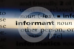informant