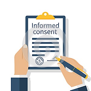 Information consent vector