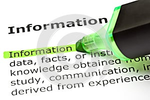Information Definition