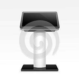 Information Display Monitor Terminal Stand