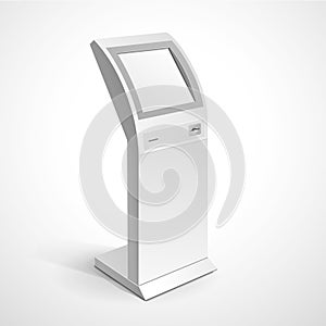 Information Display Monitor Terminal Stand