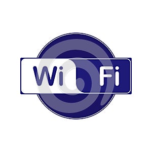 Information icon on the access to a WiFi network