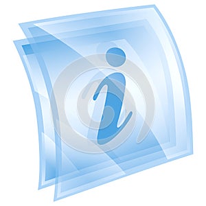 information icon blue square