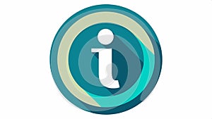 Information icon with question mark, help, support, FAQ, assistance, guidance vector design Generative AI