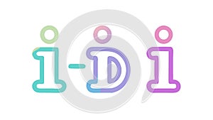 Information Identity Help Support About Icon Vector, vector design Generative AI