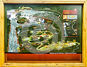 Information Scheme of Natinal Park Iguasu