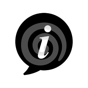 Information symbol icon vector design template