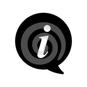 Information symbol icon vector design template