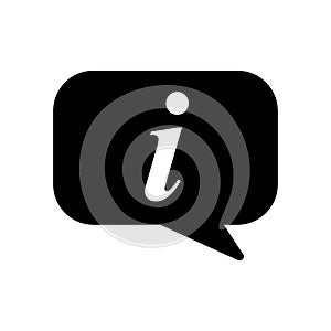 Information symbol icon vector design template