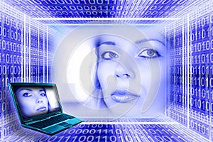 Information technology concept