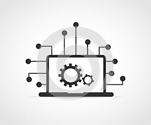 Information Technology Vector Concept Icon