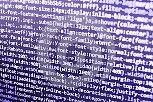 Information technology website coding