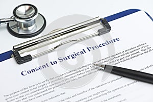Informed Surgery Consent