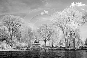 Infrared gazebo