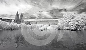 Infrared image of the Central Park