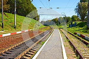 Infrastructure near railway station