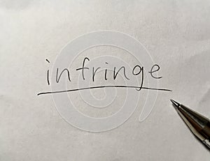 Infringe
