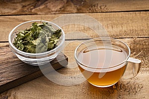 Infusion of dried nettle leaves - Urtica