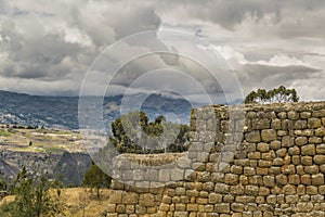 Ingapirca Inca Ruins in Azuay Ecuador photo