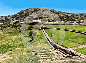 Ingapirca, largest known Inca ruins in Ecuador photo