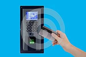 Inger scan access control system