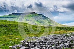 Ingleborough mountain. Yorkshire Dales National Park