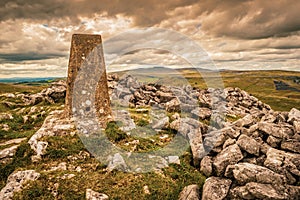 Ingleborough from Smearsett Scar above Stainforth