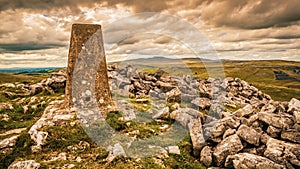 Ingleborough from Smearsett Scar above Stainforth