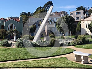 Urbano Sundial, Ingleside Terrace, San Francisco, 14. photo